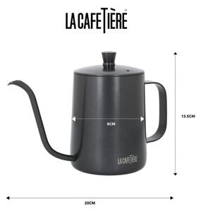 Siva posuda za pripremu kave od nehrđajućeg čelika 0,6 l La Cafetiere - Kitchen Craft