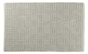 Sivi pamučni kupaonski otirač Kela Leana, 55 x 65 cm