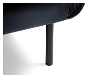 Tamnoplava baršunasta sofa Cosmopolitan Design Vienna, 160 cm