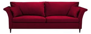 Crveni kauč na razvlačenje s prostorom za odlaganje Mazzini Sofas Pivoine