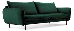 Zeleni baršunasti kauč Cosmopolitan Design Vienna, 200 cm