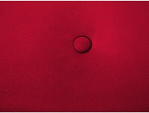 Crveni tabure Mazzini Sofas Fiore, ⌀ 40 cm