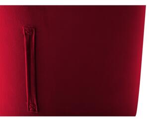 Crveni tabure Mazzini Sofas Fiore, ⌀ 40 cm
