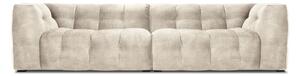 Bež baršunasta sofa Windsor & Co Sofas Vest, 280 cm