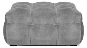 Sivi baršunasti tabure Windsor & Co Sofas Vesta