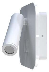 Bijela zidna svjetiljka SULION Milu, dužine 13 cm