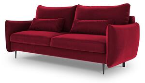 Crveni kauč na razvlačenje s prostorom za odlaganje Cosmopolitan Design Vermont