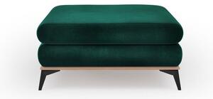 Zeleni puf s baršunastom navlakom Windsor & Co Sofas Astre