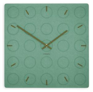 Zidni sat Luxhora Circula Mint Green 11 boja kazaljki