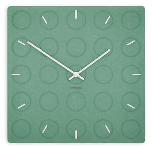 Zidni sat Luxhora Circula Mint Green 11 boja kazaljki