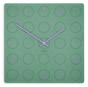 Zidni sat Luxhora Circula Mint Green 11 boja kazaljki