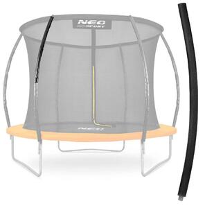 Crni gornji stup za trampolin tipa C Neo-Sport