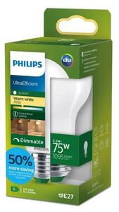 PHILIPS UltraEfficient LED ŽARULJA E27/5,2W/1095lm=75W/2700K A60 FR DIM. 8721103051998