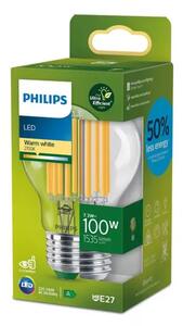 PHILIPS UltraEfficient LED ŽARULJA /E27/7,3W/1535lm=100W/2700K A60 CL 50.000h 8720169187979