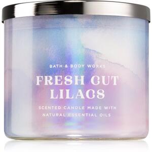 Bath & Body Works Fresh Cut Lilacs mirisna svijeća 411 g