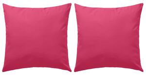VidaXL Vrtni jastuci 2 kom 60 x 60 cm ružičasti