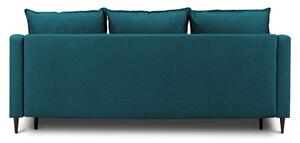 Tirkizni kauč na razvlačenje s prostorom za odlaganje Mazzini Sofas Ancolie, 215 cm