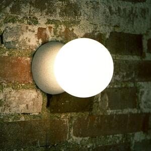 Zidna svjetiljka sive boje SULION Creta, visina 10 cm