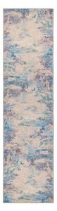 Plava/ljubičasta perivia staza od mješavine recikliranih vlakana 60x230 cm Reid – Flair Rugs