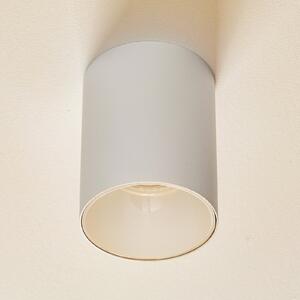 Nowodvorski Lighting Stropni reflektor Eye Tone u bijelom cilindričnom obliku, prigušiva, Bijela, Dnevni boravak/blagovaonica, Metal