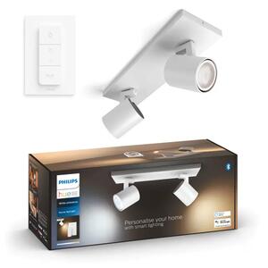 Runner Hue STROPNI REFLEKTOR BIJELI 2x5W 2200-6500K + DALJINSKI UPRAVLJAČ 8719514338142