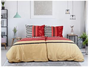 Pamučna posteljina URBAN STRIPES bež Dimenzije posteljine: 70 x 90 cm | 140 x 200 cm