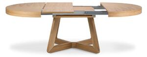 Blagovaonski stol na razvlačenje s hrastovim nogama Windsor & Co Sofas Bodil, ø 130 cm