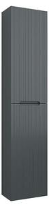 Visoki ormar Lote (Š x D x V: 34 x 25 x 162 cm, Siva)
