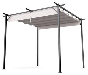 Blumfeldt Pantheon Robust, pergola, 3 x 3 m, čelik otporan na vremenske uvjete premazan zaštitnim lakiranjem