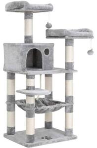 FLANDREA strugač za mačke, mačje stablo sa špiljom, 55 x 45 x 143 cm