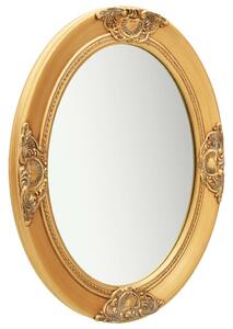 VidaXL Zidno ogledalo u baroknom stilu 50 x 60 cm zlatno