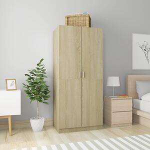 VidaXL Ormar boja hrasta sonome 80 x 52 x 180 cm od konstruiranog drva