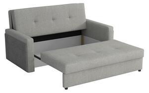 Sofa na razvlačenje Clovea Mel III (crna + zebra) (s prostorom za odlaganje)