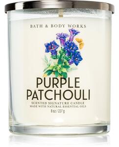Bath & Body Works Purple Patchouli mirisna svijeća 227 g