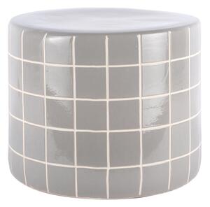 Okrugao pomoćni stol keramički ø 42 cm Retro Tiles – Leitmotiv