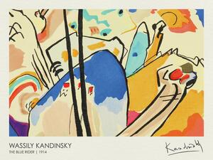 Reprodukcija The Blue Rider (1914), Wassily Kandinsky