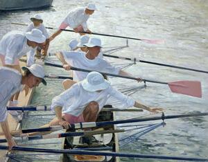 Reprodukcija Securing Oars, Henley, Timothy Easton