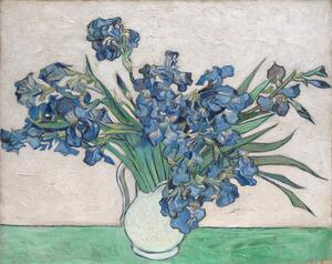 Gogh, Vincent van - Reprodukcija umjetnosti Irises, 1890, (40 x 30 cm)