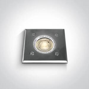 PODNA UGRADBENA SVJETILJKA 1×GU10/35W/230V IP67 106×106mm DM69008G#