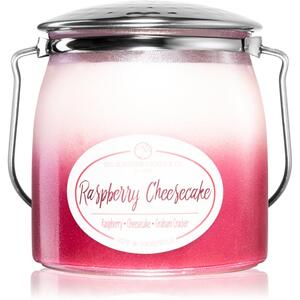Milkhouse Candle Co. Creamery Raspberry Cheesecake mirisna svijeća Butter Jar 454 g