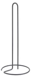 Mat crni željezan stalak za papirnate ručnike ø 14 cm Lava – Metaltex