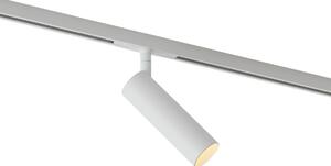 Moderna bijela reflektorska svjetiljka za 1-fazni sustav tračnica GU10 35 mm - Slimline Uzzy