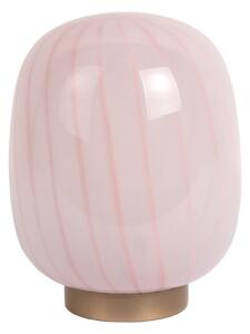 Svijetlo ružičasta stolna lampa sa staklenim sjenilom (visina 20 cm) Summer Globe – Leitmotiv