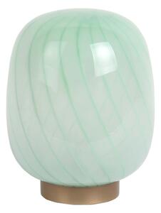 Svijetlo zelena stolna lampa sa staklenim sjenilom (visina 20 cm) Summer Globe – Leitmotiv