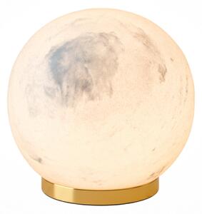 Stolne Lampa Elstead, Luna, prigušiv, Bijela, Dnevna soba, Mramor