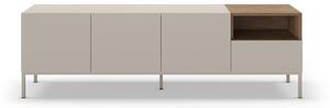 Krem TV komoda 180x55 cm Cailin – Marckeric