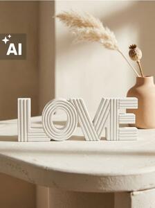 Sinsay - Stajaća dekoracija u obliku natpisa LOVE
