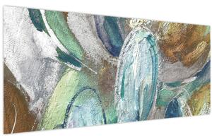Slika - Apstraktna slika figure (120x50 cm)