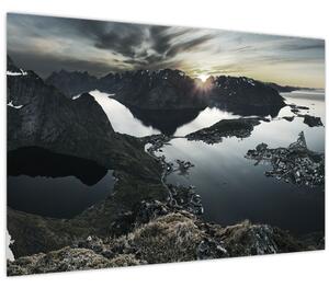 Slika - Norveške planine (90x60 cm)