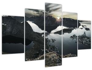 Slika - Norveške planine (150x105 cm)